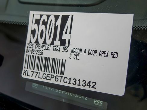 New 2026 Chevrolet Trax RS w/ Driver Confidence Package image 20