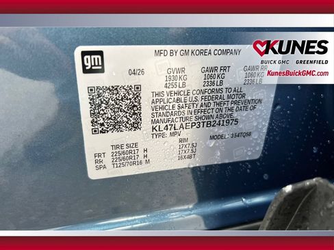 New 2026 Buick Envista Sport Touring w/ Convenience I Package FWD image 38