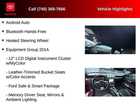 Used 2022 Ford Mustang Premium w/ Equipment Group 201A image 12