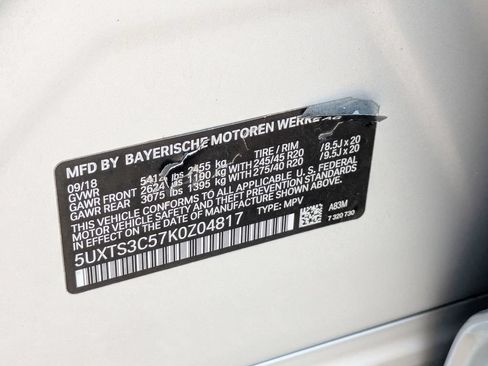 Used 2019 BMW X3 M40i w/ Premium Package AWD/4WD image 24