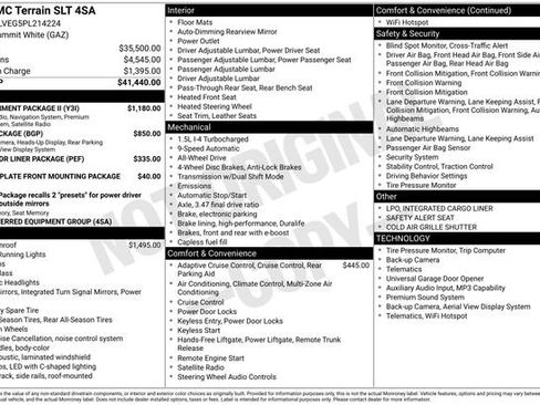 Used 2023 GMC Terrain SLT w/ Infotainment Package II image 34