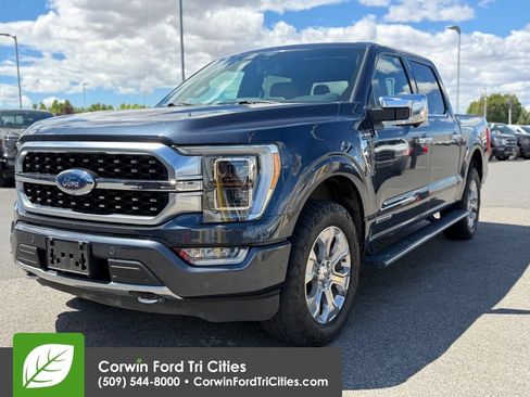 Used 2021 Ford F150 Platinum w/ FX4 Off-Road Package AWD/4WD image 4
