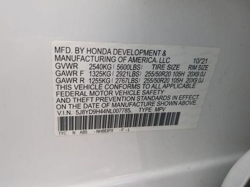 Used 2022 Acura MDX FWD w/ Technology Package image 34