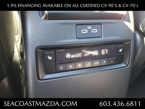 Certified 2025 MAZDA CX-90 3.3 Turbo S w/ Premium Package AWD/4WD image 13