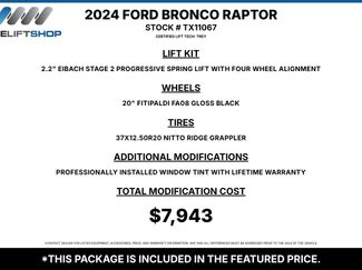 Used 2024 Ford Bronco Raptor AWD/4WD video 1