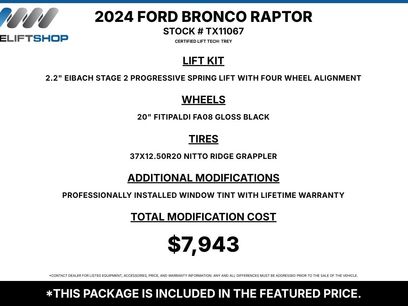 Used 2024 Ford Bronco Raptor