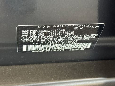 New 2026 Subaru WRX AWD/4WD image 30