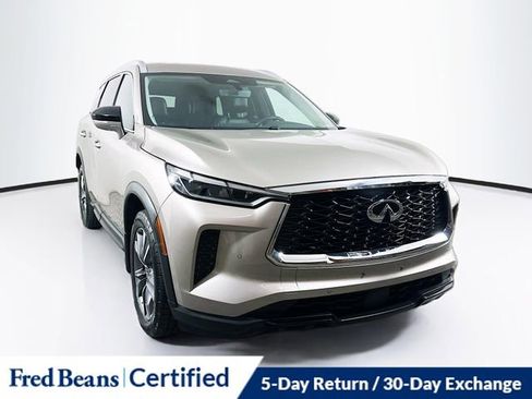Used 2023 INFINITI QX60 Luxe w/ Performance Audio Package AWD/4WD image 1