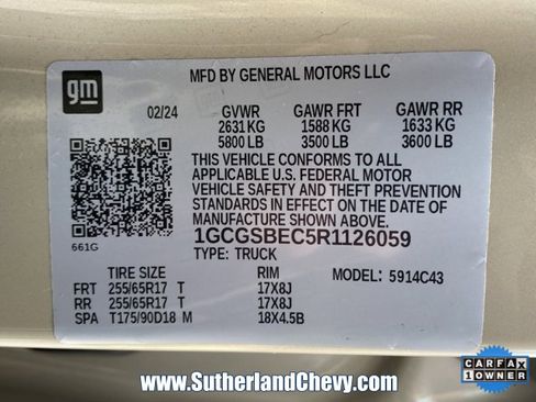 Used 2024 Chevrolet Colorado W/T image 38