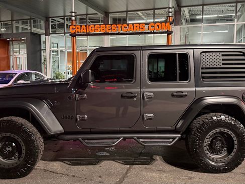 Used 2021 Jeep Wrangler Unlimited Sport image 1