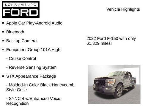 Used 2022 Ford F150 XL w/ STX Appearance Package AWD/4WD image 8
