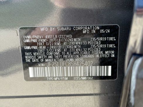 Certified 2025 Subaru Forester Sport AWD/4WD image 30
