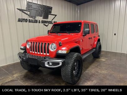 Used 2020 Jeep Wrangler Unlimited Sahara w/ Uconnect 4C Nav & Sound Group