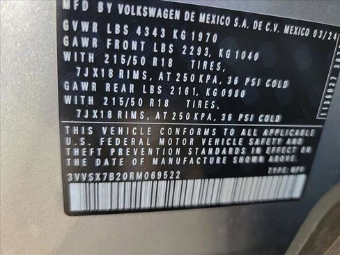 Used 2024 Volkswagen Taos SE FWD image 24
