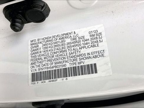 Certified 2023 Honda Passport EX-L image 33