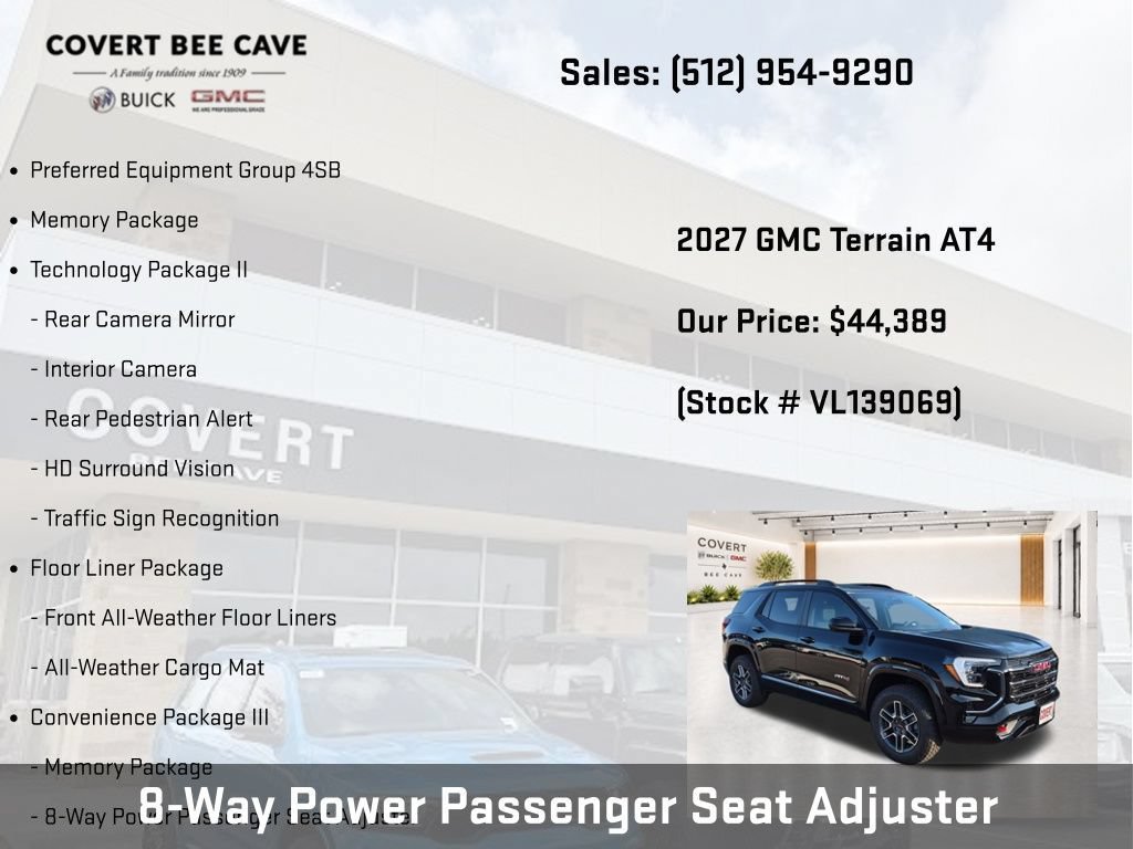 New 2027 GMC Terrain AT4 w/ Convenience Package III AWD/4WD image 8