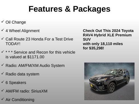 Used 2024 Toyota RAV4 XLE Premium w/ Weather Package image 4
