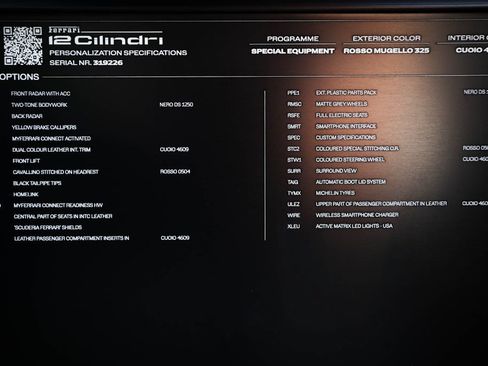 Certified 2025 Ferrari 12Cilindri RWD image 52