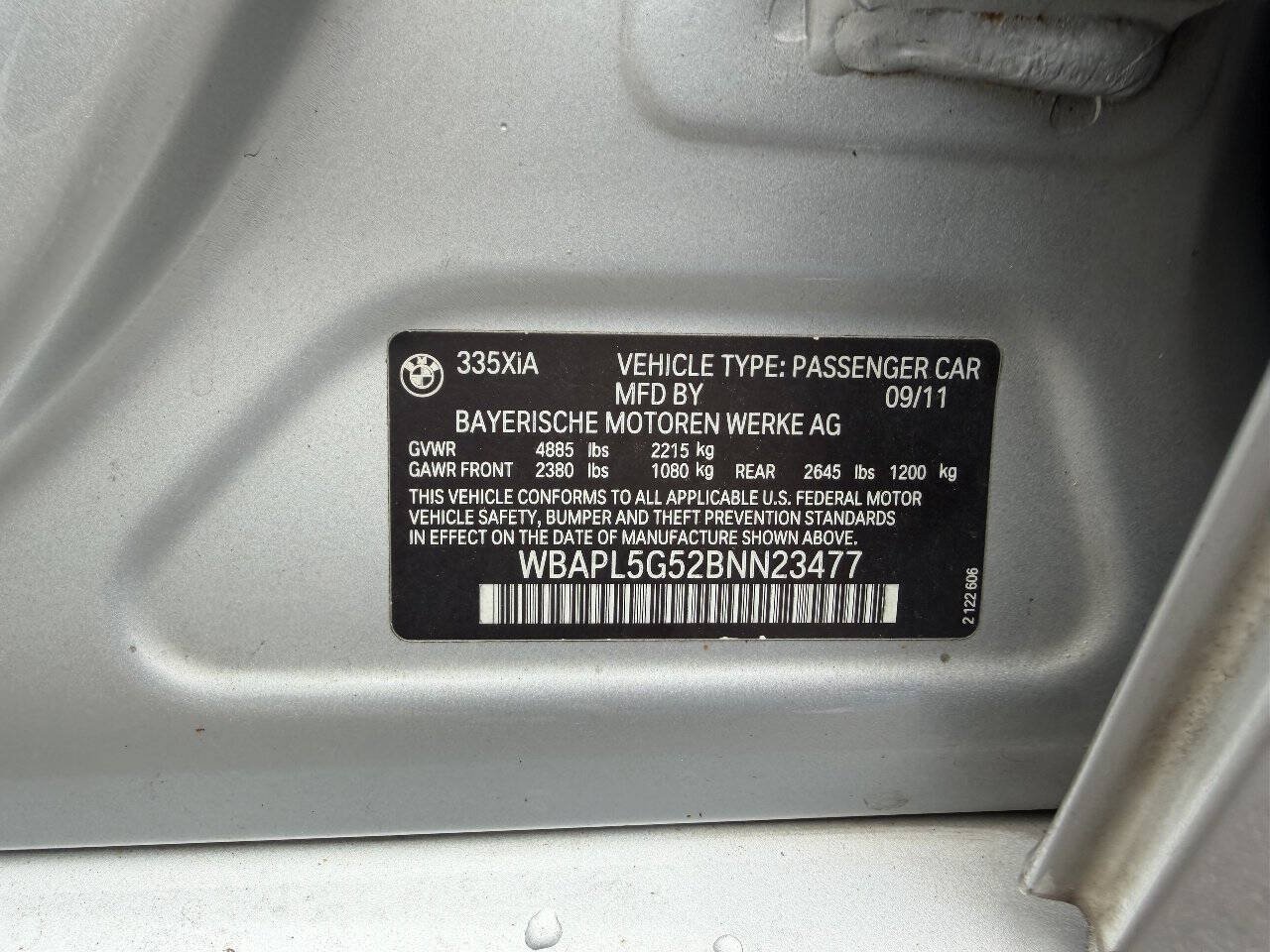 Used 2011 BMW 335i xDrive Sedan AWD/4WD image 20