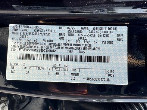 New 2025 Ford F250 Lariat w/ Lariat Ultimate Package image 54