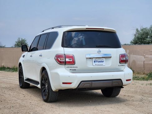 Used 2019 Nissan Armada Platinum w/ Captain's Chairs Package AWD/4WD image 3