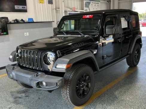 Used 2021 Jeep Wrangler Unlimited Sport image 1