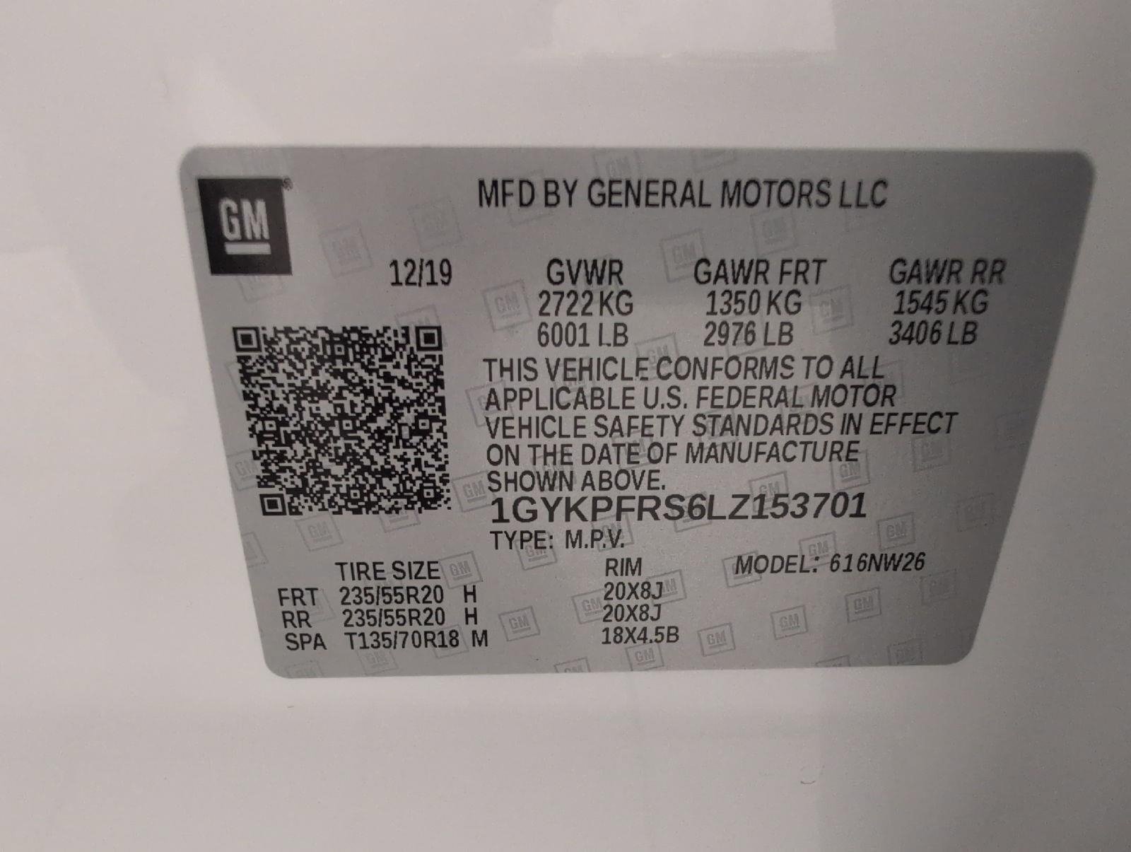 Used 2020 Cadillac XT6 Premium Luxury w/ Platinum Package AWD/4WD image 29