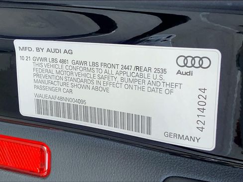 Used 2022 Audi A4 2.0T Premium Plus w/ Premium Plus Package AWD/4WD image 31