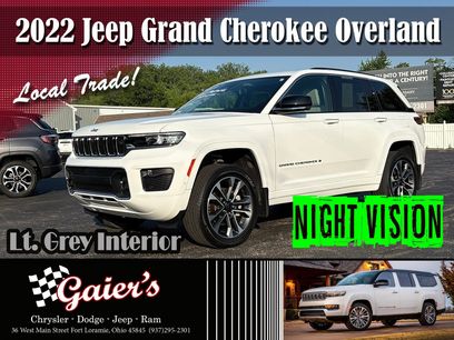 Used 2022 Jeep Grand Cherokee Overland w/ Adv Protech Group III