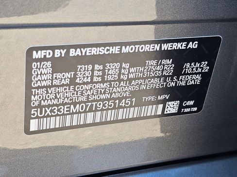 New 2026 BMW X7 M60i image 63