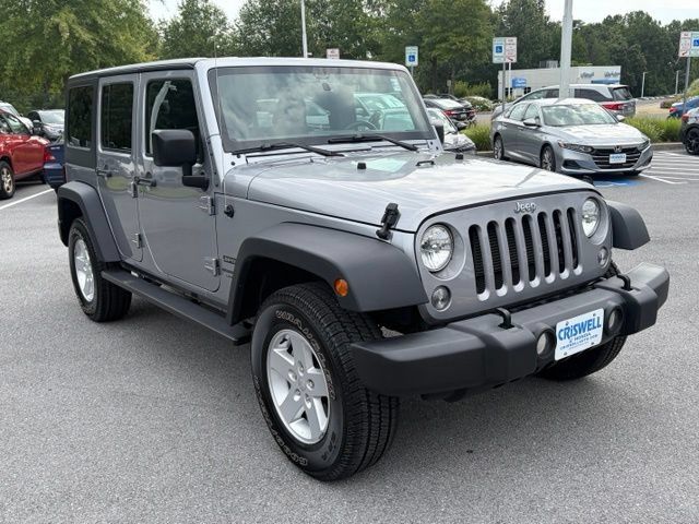 Used 2018 Jeep Wrangler Unlimited Sport S AWD/4WD image 2