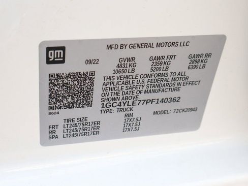 Used 2023 Chevrolet Silverado 2500 W/T w/ WT Safety Package image 52