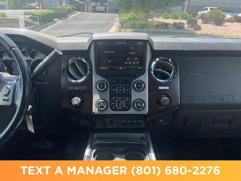 Used 2015 Ford F350 Lariat w/ Lariat Ultimate Package AWD/4WD image 17