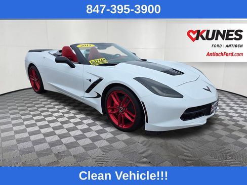 Used 2015 Chevrolet Corvette Stingray Convertible w/ 3LT Preferred Equipment Group image 9