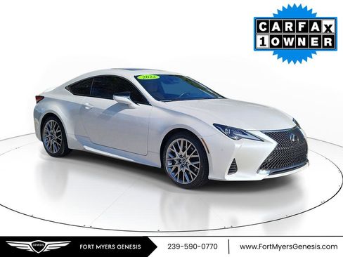 Used 2022 Lexus RC 350 Premium w/ Premium Package image 1