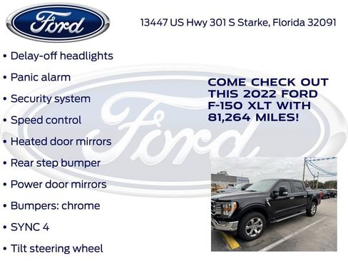 Used 2022 Ford F150 XLT w/ Equipment Group 302A High image 17