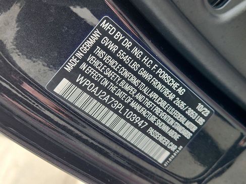 Used 2023 Porsche Panamera Platinum Edition RWD image 34