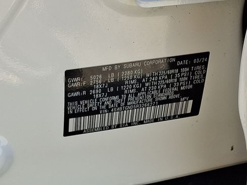 Used 2024 Subaru Outback Limited XT AWD/4WD image 30