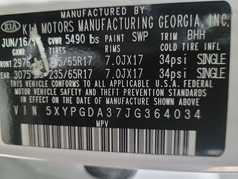 Used 2018 Kia Sorento LX image 33