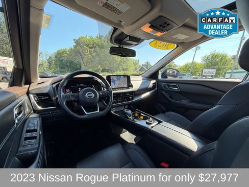 Used 2023 Nissan Rogue Platinum w/ Platinum Premium Package AWD/4WD image 9