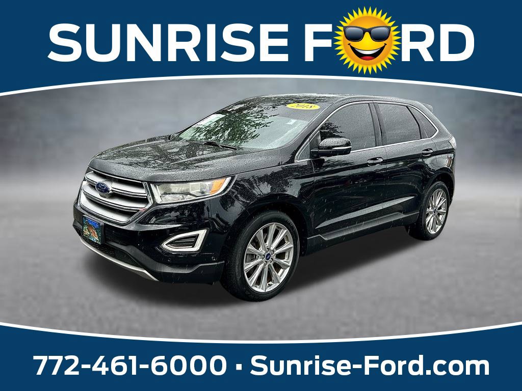Used 2018 Ford Edge Titanium w/ Equipment Group 302A AWD/4WD 360° Tour
