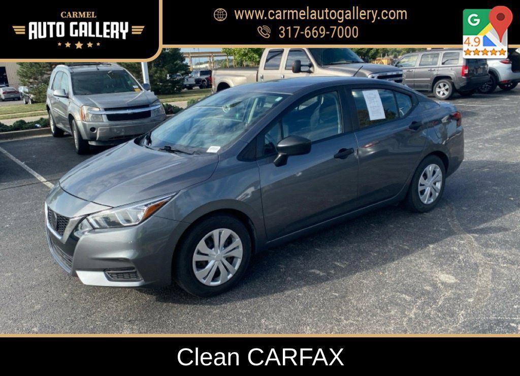 Used 2021 Nissan Versa S FWD image 1