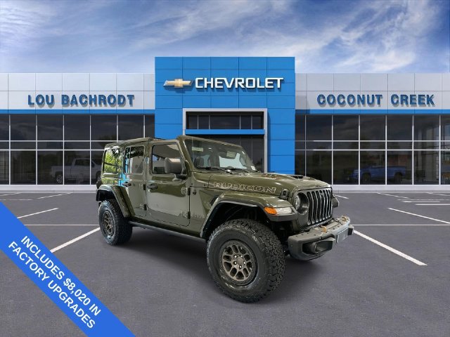 Used 2022 Jeep Wrangler Unlimited Rubicon w/ Xtreme Recon 35" Tire Package AWD/4WD image 1