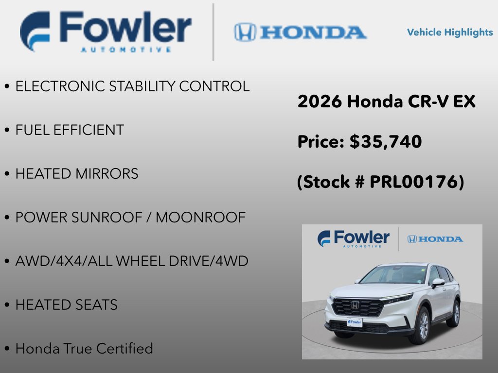 Used 2026 Honda CR-V EX image 13