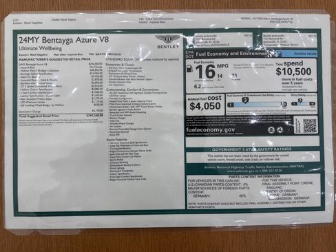 Used 2024 Bentley Bentayga image 68