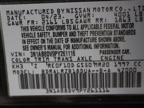 Used 2023 Nissan Sentra SR FWD image 57