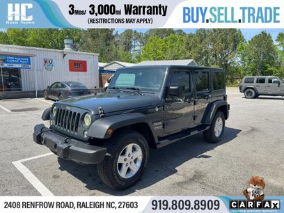 Used 2017 Jeep Wrangler Unlimited Sport w/ Quick Order Package 24S