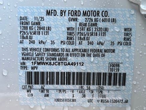 New 2026 Ford Explorer Tremor w/ Tremor Ultimate Package image 30