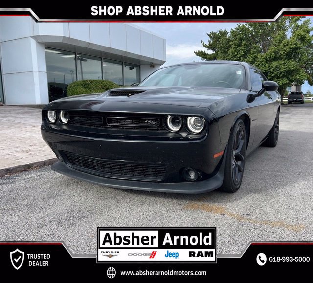 Used 2021 Dodge Challenger R/T w/ Blacktop Package RWD image 1