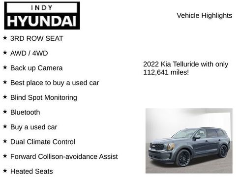 Used 2022 Kia Telluride EX w/ EX Premium Package image 8